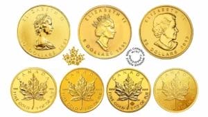 Buy gold Maple Leaf coins in Toronto & Canada