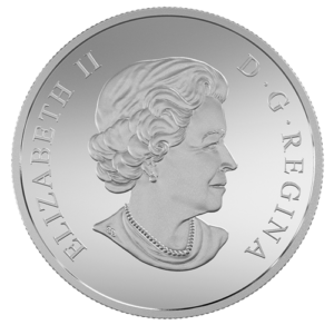 2015 $200 2 oz Canada's Rugged Mountains Silver Coin # 3