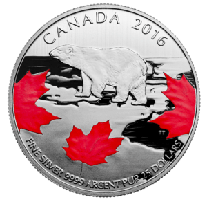 2016 $25 for $25 True North Silver Coin - 9999