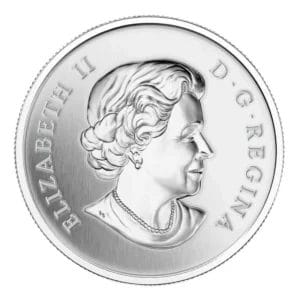 2011 $10 Maple Leaf Forever Silver Coin - 9999