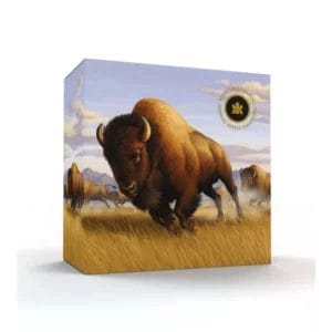 2013 $100 for $100 Bison Stampede Silver Coin - 9999