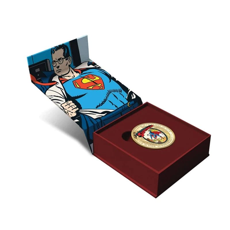 2013 $75 Superman Gold Coin The Early Years 14 kt