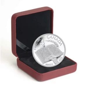 2014 $5 Alice Munro Silver Coin - 9999