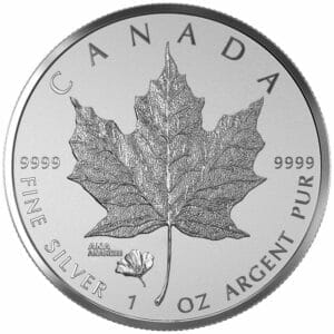 2016 $5 Maple Leaf with Privy Mark - ANA California State Flower: The Poppy