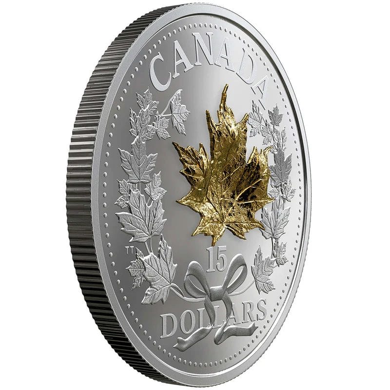 2019 $15 Golden Maple Leaf Coin