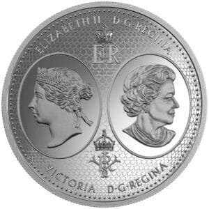 2017 $100 10 oz Silver Coin 1927 Diamond Jubilee of Canadian Confederation