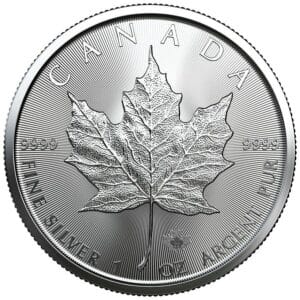 1oz 2022 Silver Maple Leaf coin