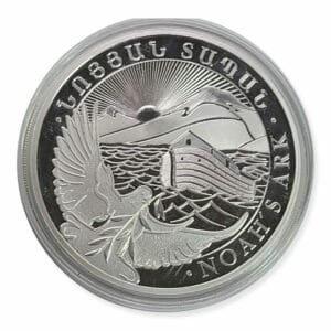 2019 5000 Dram 10 oz Silver Coin - Noah's Ark (Armenia) 999