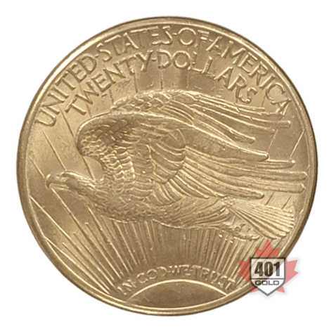 1922 $20 St Gaudens Double Eagle Gold Coin