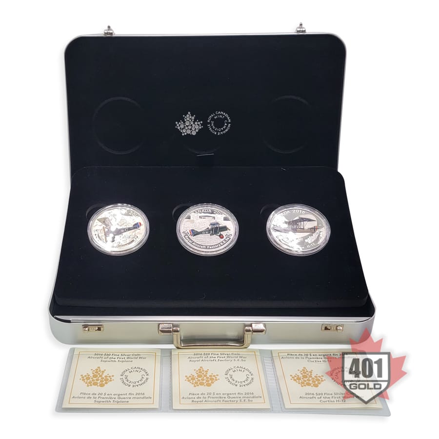 カナダダラー新品4枚 CA179025