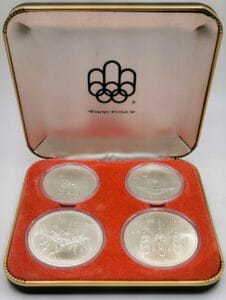 1974-1976 Olympic Sports Silver Coins (Series 3)