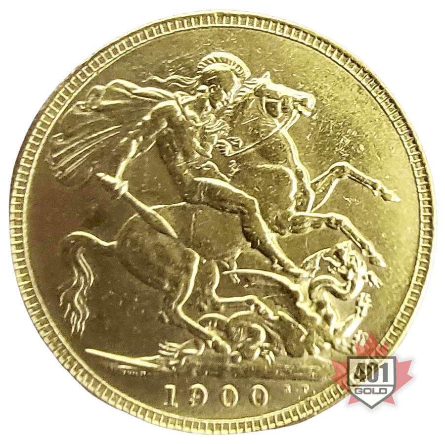 1900 Queen Victoria Gold Sovereign