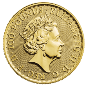 2022 1oz Britannia Gold Coin Obverse