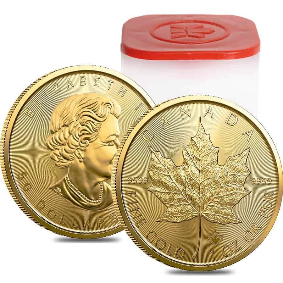 Gold Maple Leaf Coins