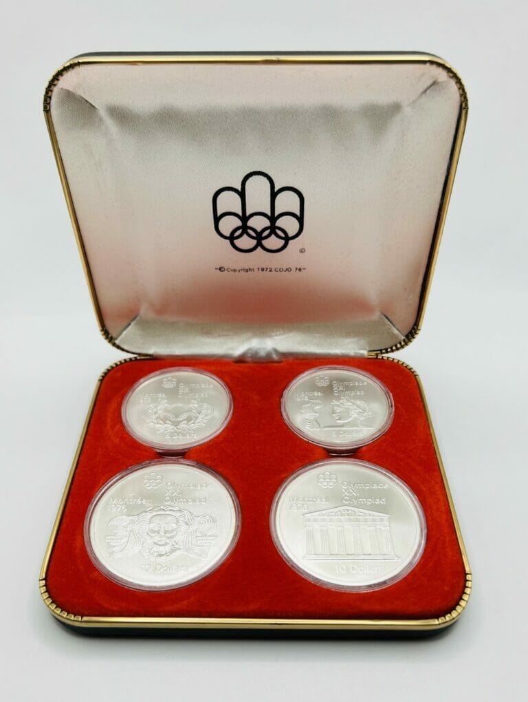 1976 Olympic Series II 4 Coin Set