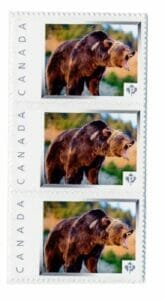 2012 $5 Grizzly Silver Coin Stamps