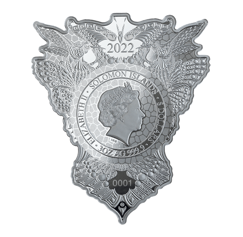2022 Jaguar - Shadow Hunters 3 oz Silver Coin Obverse
