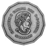 2019 $50 The Centennial Flame of Canada Silver Coin - 9999