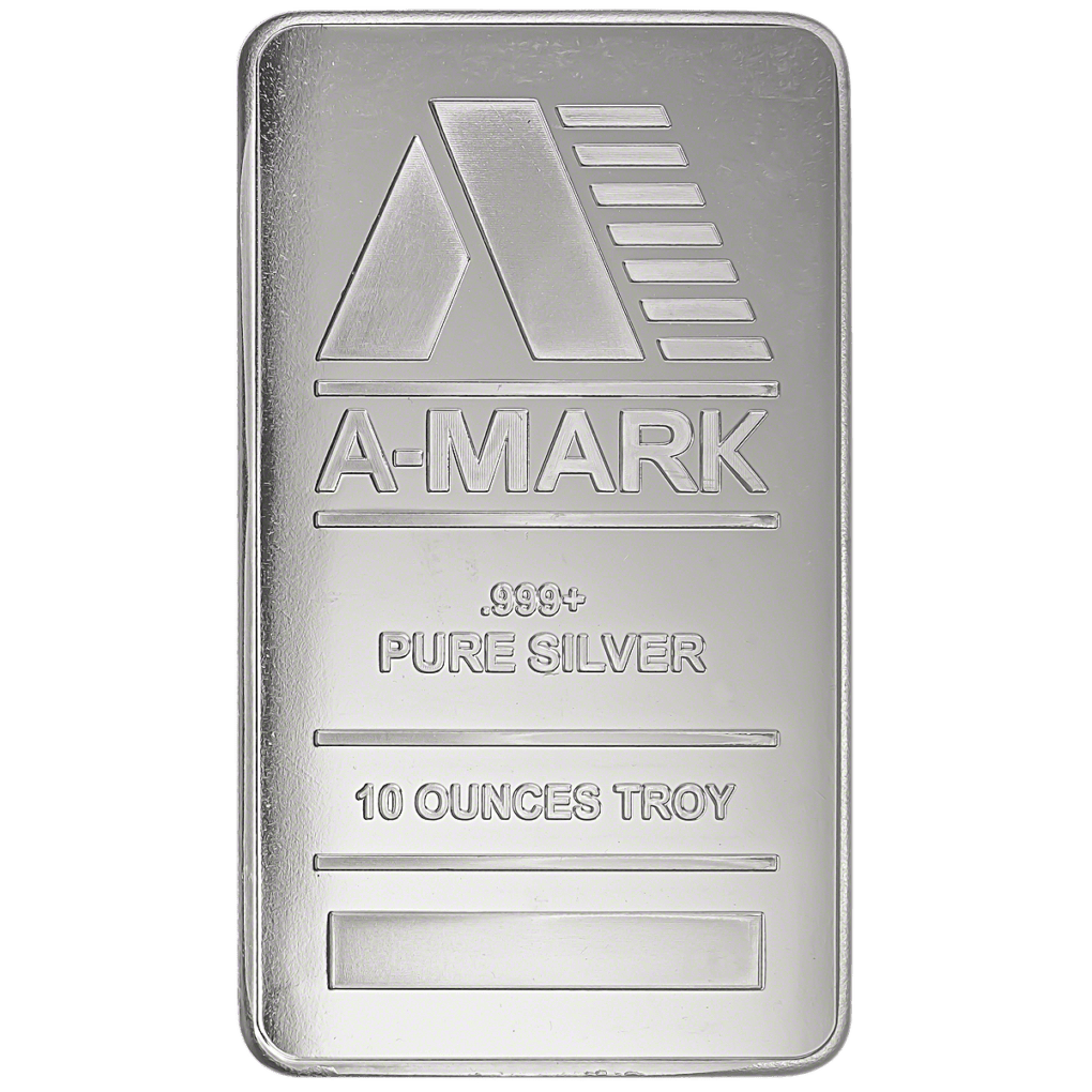 10oz A-Mark Silver Bar