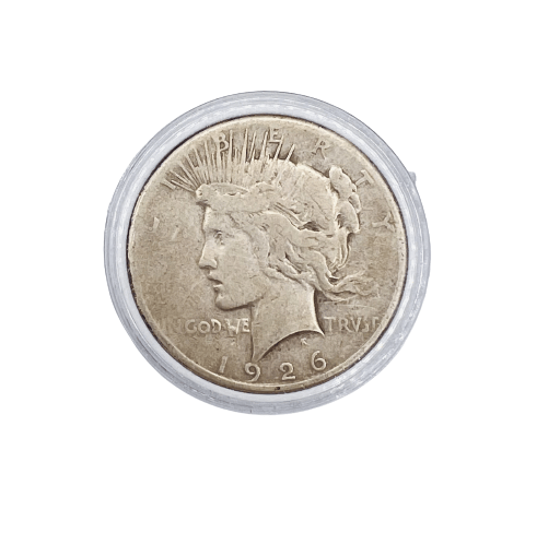 1926 $1 American Peace Silver Coin