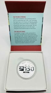 2017 1oz CIBC Silver Coin - 150th Birthday