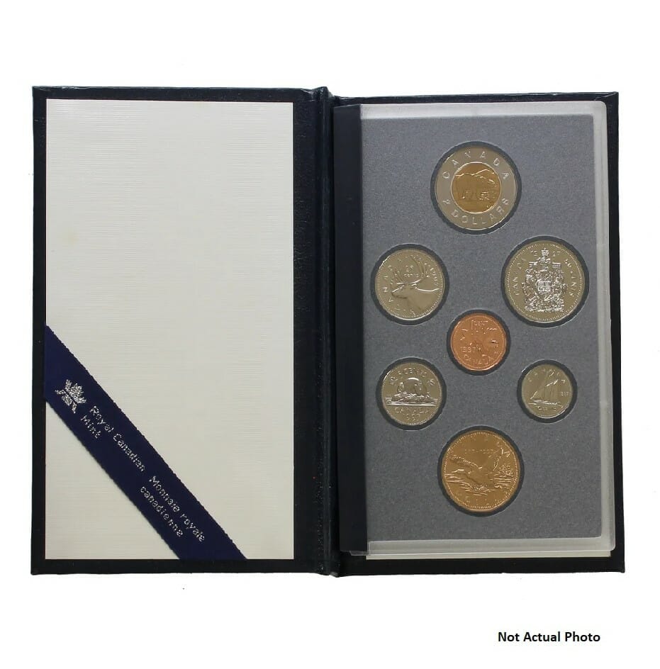 1997 Special Edition Specimen Set 10th Anniversary Loonie Flying Loon