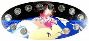 2000 25c Canada Millennium 12 Coin BU Set