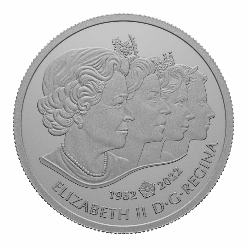 2022 $5 A Portrait of Queen Elizabeth II Silver Proof Coin - 9999