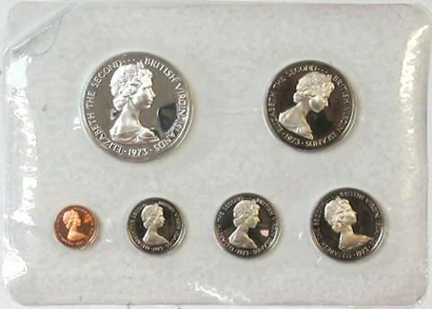 1973 British Virgin Islands 6-Coin Proof Set