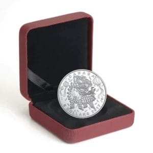 2017 $8 Lion Dance Silver Coin - 9999