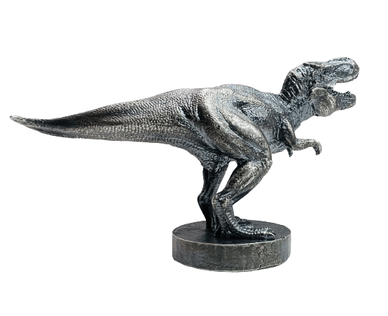 Tyrannosaurus Rex Silver Figurine