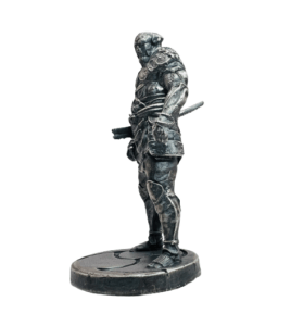 Samurai Warrior Silver Figurine