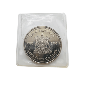 1997 City of Scarborough: Home Above the Bluffs Silver Coin