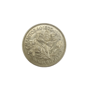 1970 $1 Manitoba Centennial Coin
