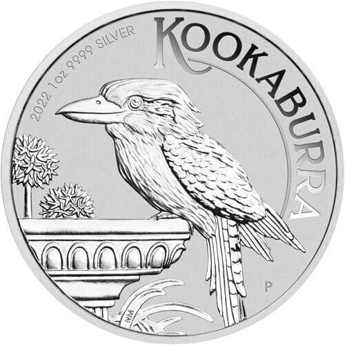 2022 $1 Australia 1oz Silver Kookaburra Reverse Proof Coin - 9999