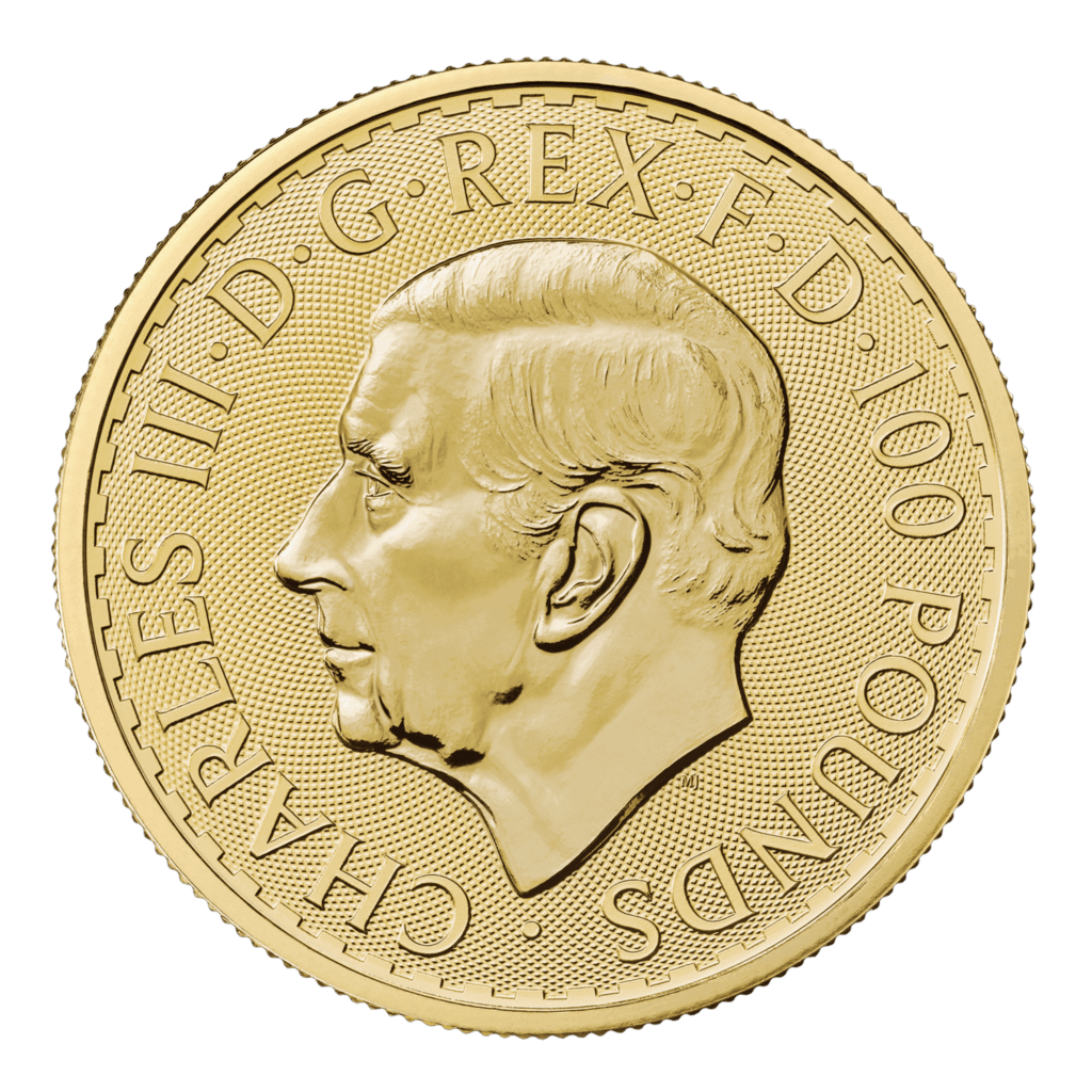 2023 UK King Charles III Britannia 1oz Gold Coin