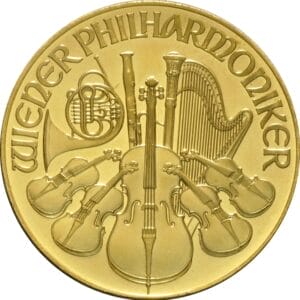 1995 1oz Austrian Philharmonic Gold Coin - 9999