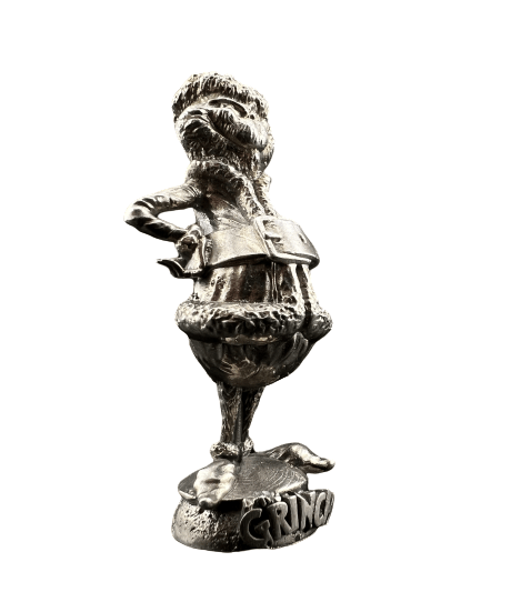The Grinch Silver Figurine