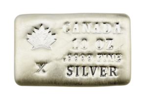 10 oz Silver Bar - 9999