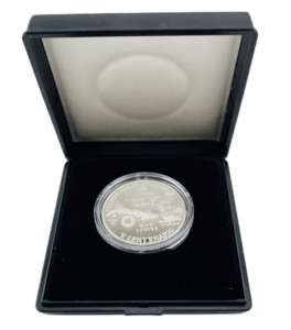 1990 10 Pesos First Voyage of Columbus Silver Proof Coin - 999