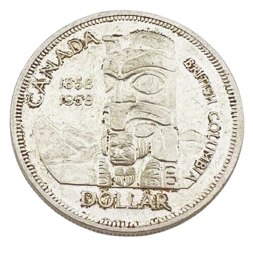 1958 Canadian Silver Dollar - "Death Dollar"