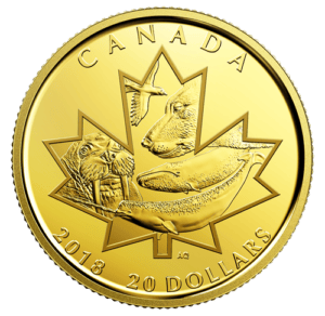 2018 $20 Symbols of the North Gold Coin - 9999