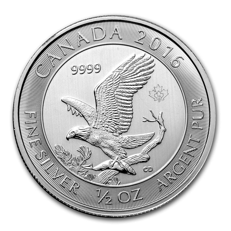 2016 $2 Bald Eagle Silver Coin - 9999