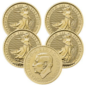 2023 1Oz Gold Britannia Coin King Charles Iii Portrait