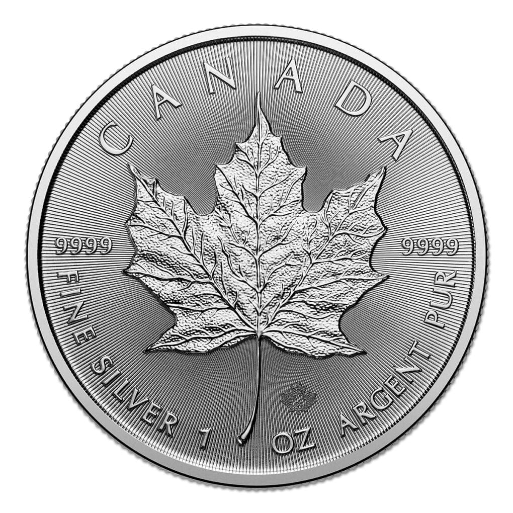 2024 1 oz Silver Maple Leaf Coins
