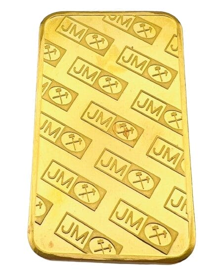 5 oz JM Gold Bar - 9999