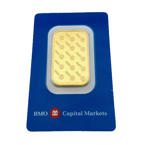 1 oz BMO Gold Bar - 9999 (Inc. Assay)