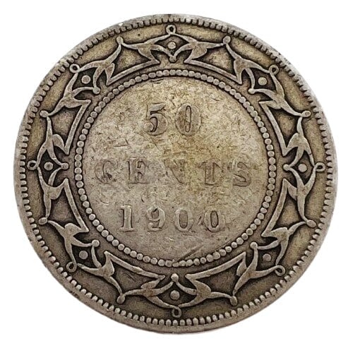 1900 50 cent Newfoundland Silver Coin