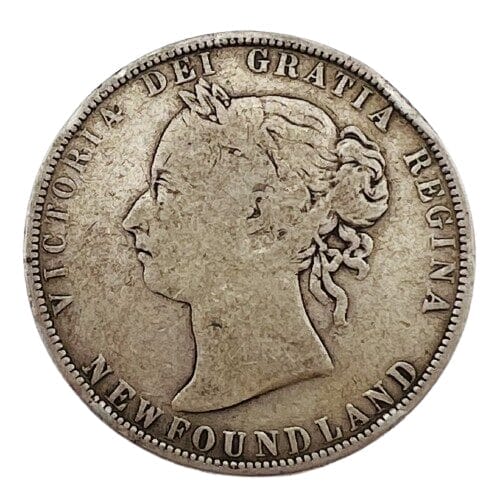 1900 50 cent Newfoundland Silver Coin