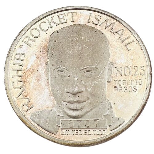 1991 1 oz Raghib Rocket Ismail Silver Coin - 999